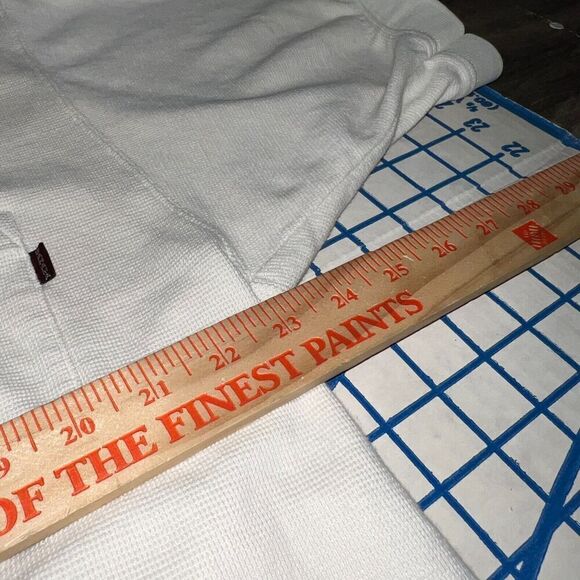 Tommy Bahama Polo Shirt Men's M White Ribbed Bungalow Brand Relax - Picture 7 of 7